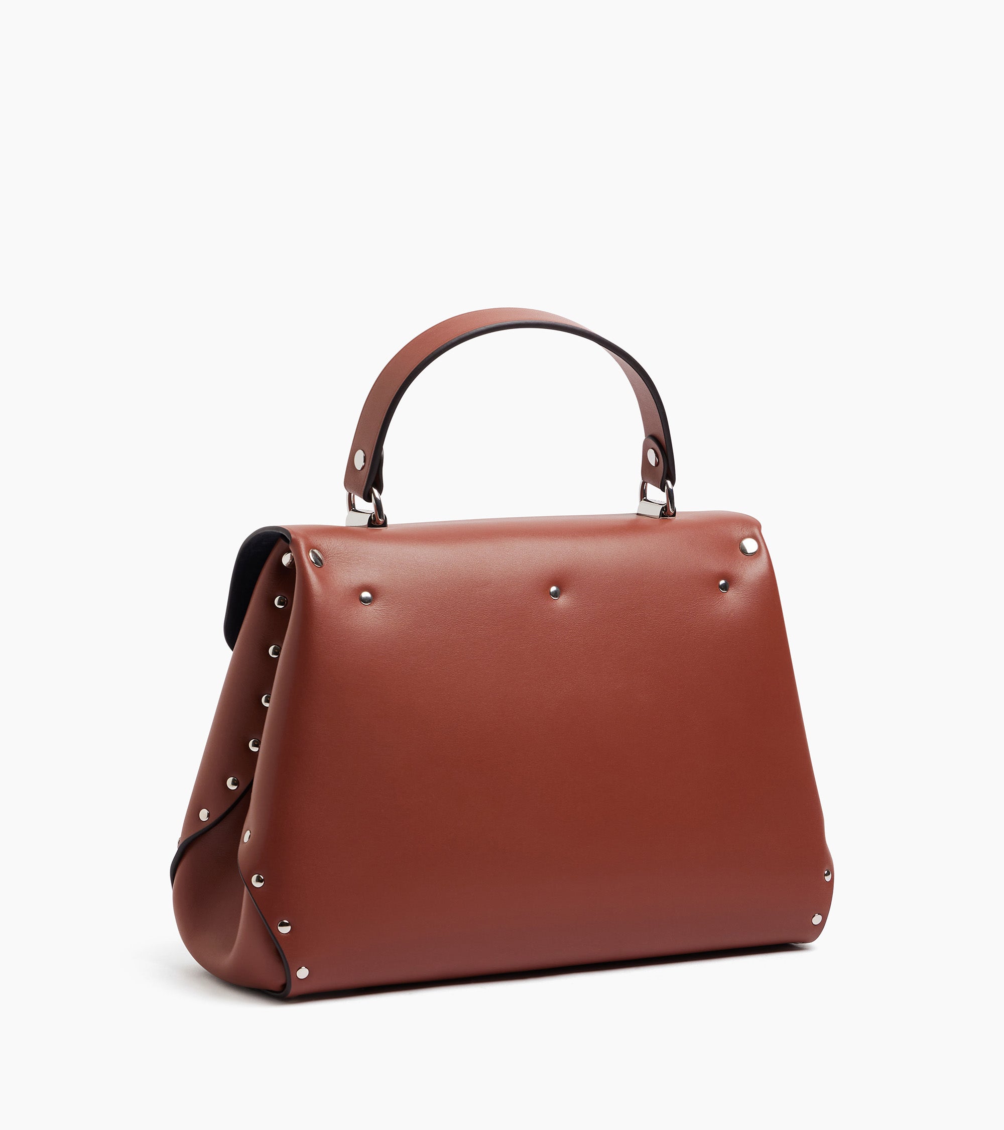 Mittelgroße Handtasche Modell Sans Couture aus Glattleder