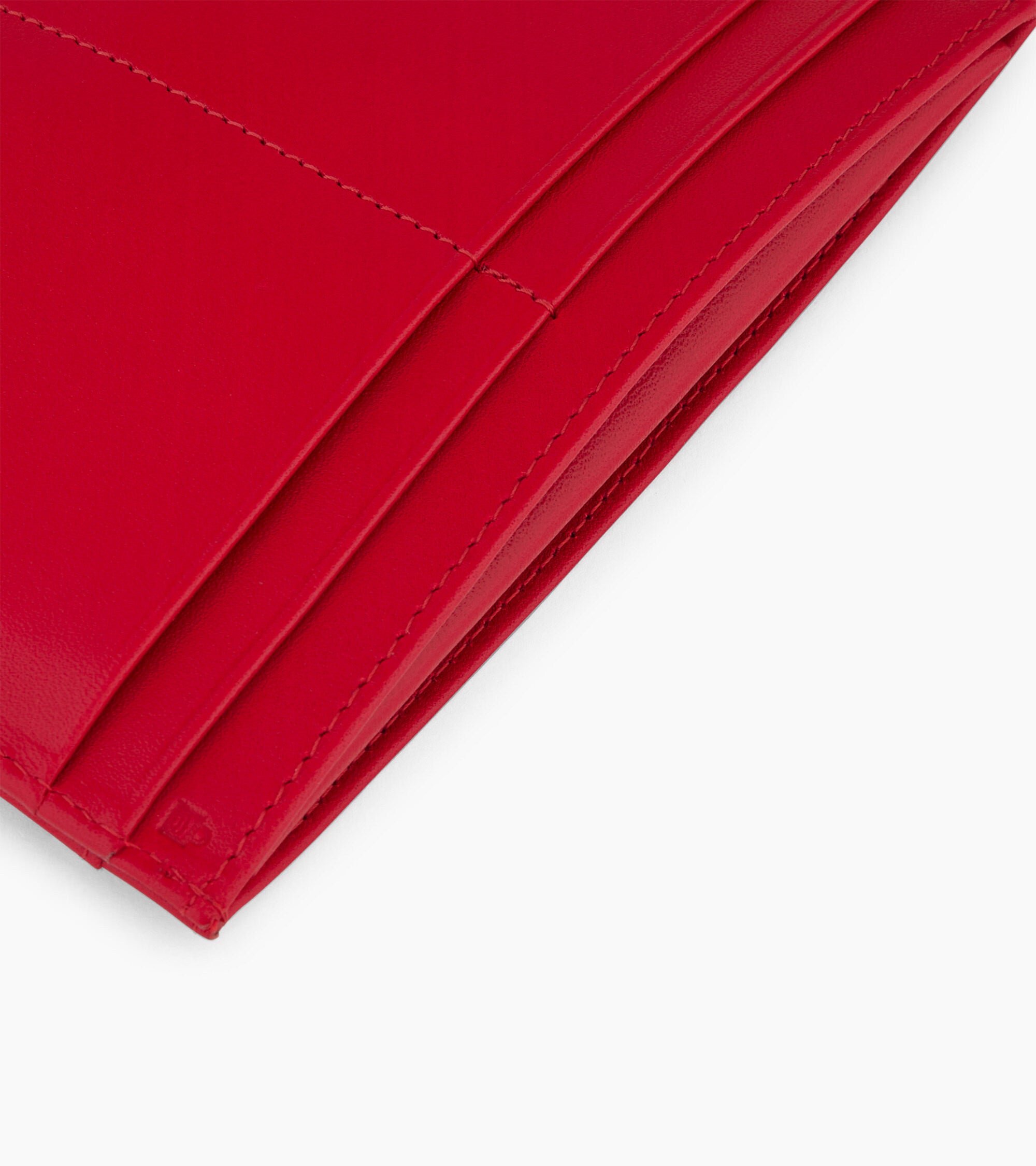 Charlotte document holder in smooth leather