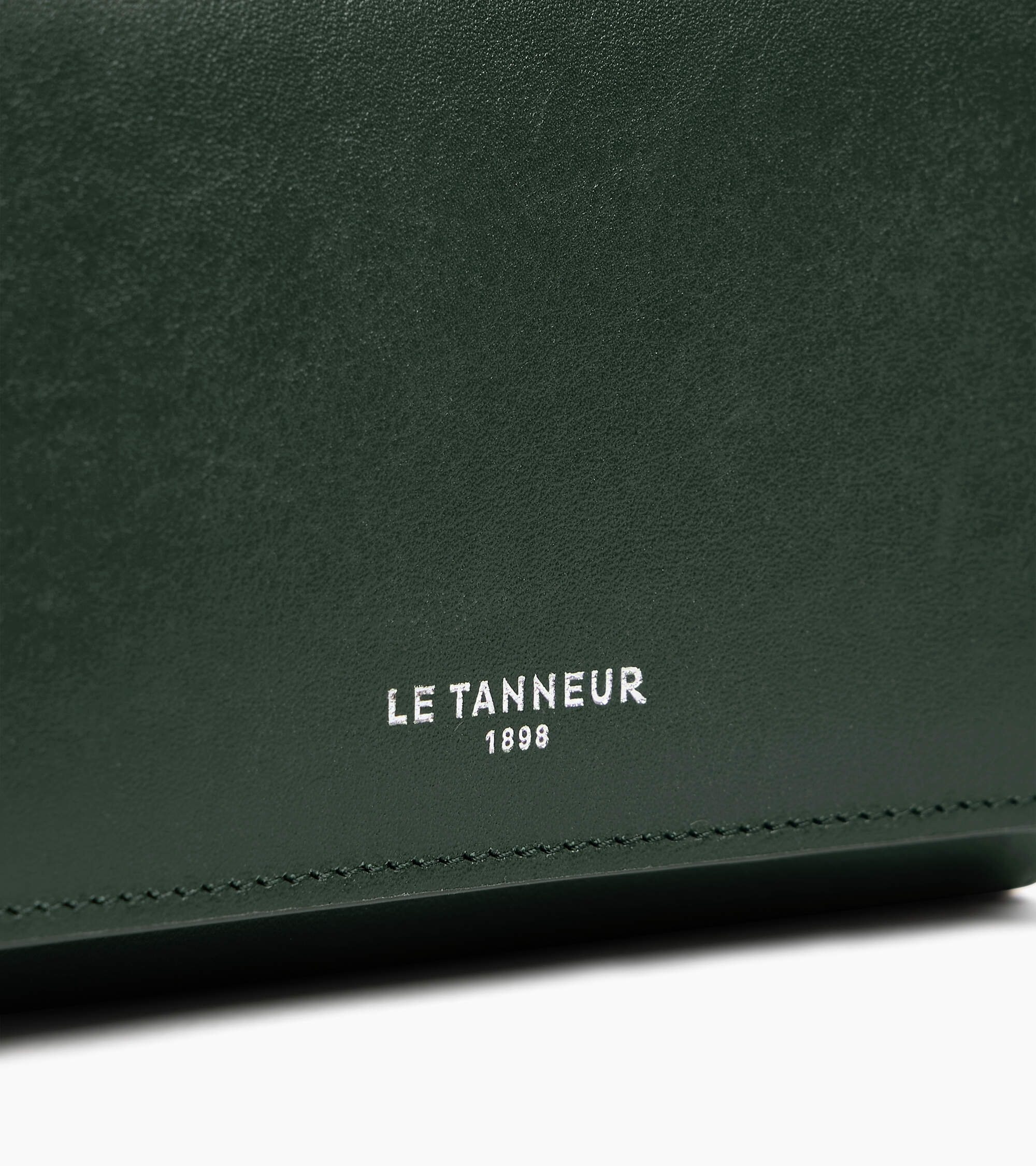 Louison medium wallet with flap in smooth leather