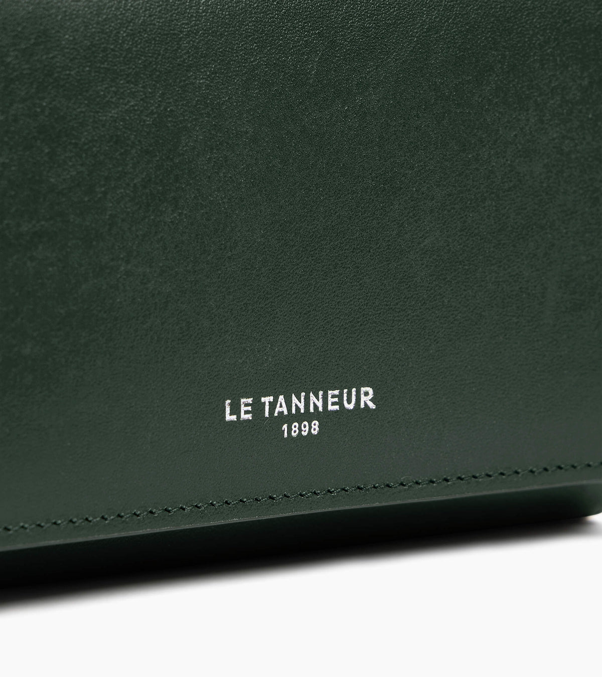 Louison medium wallet with flap in smooth leather