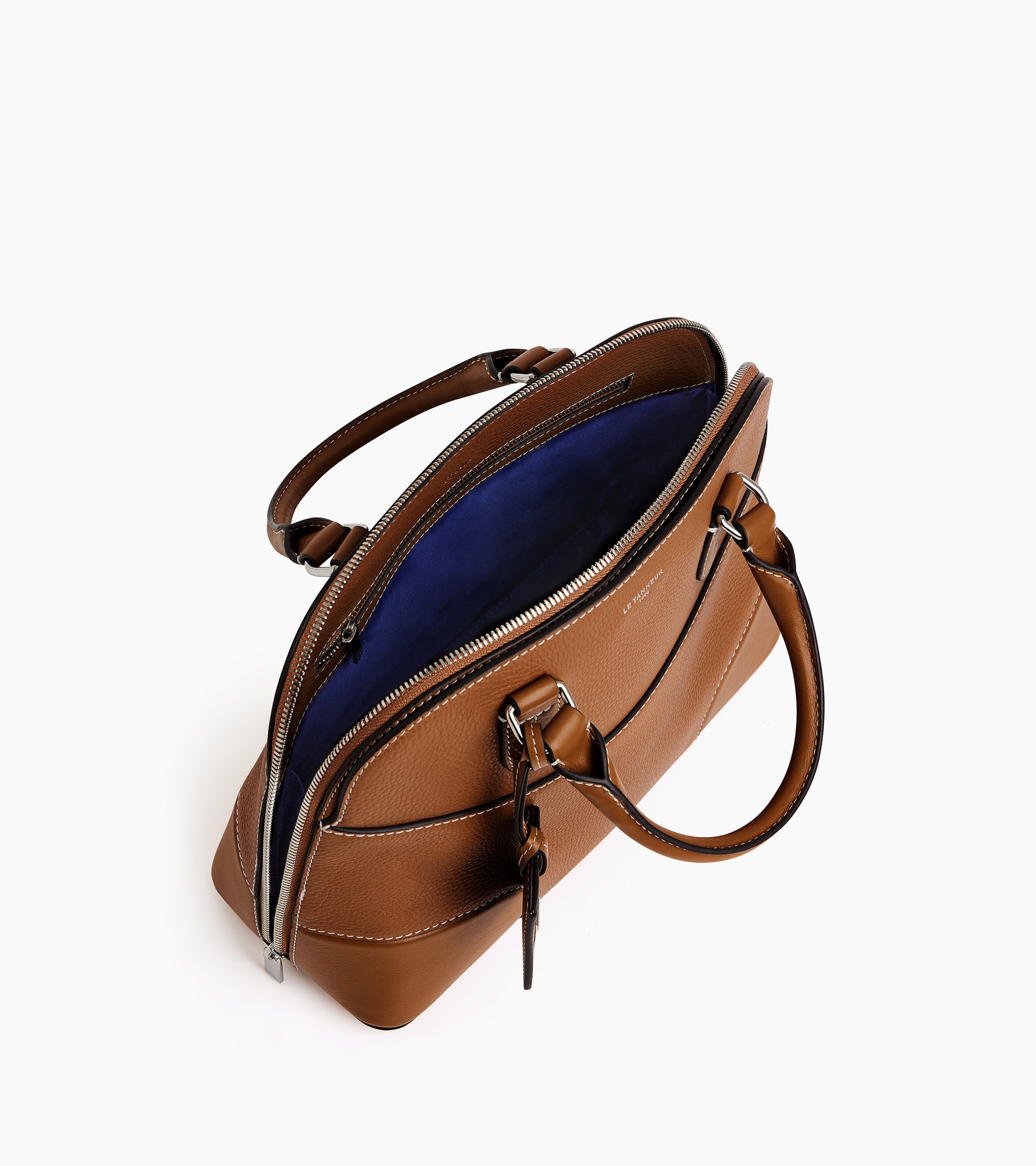 Romy medium smooth grained leather handbag