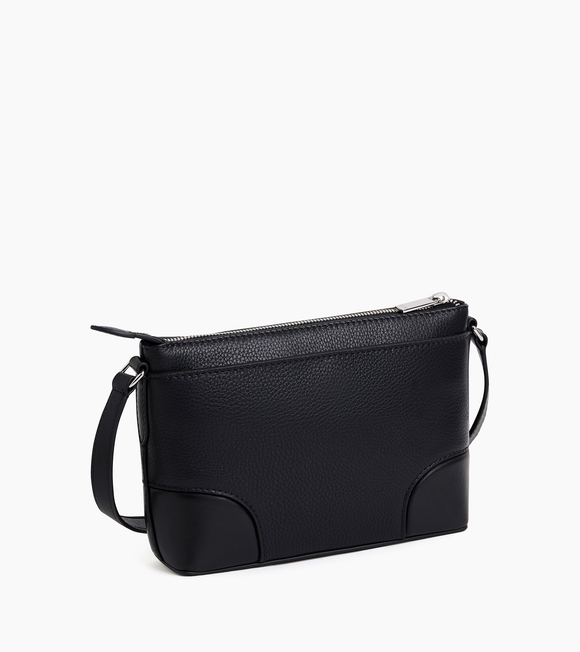 Romy small smooth grained shoulder bag