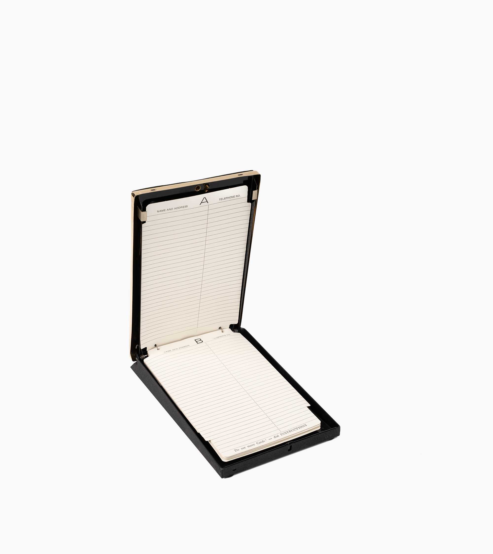 Telefonregister aus Leder