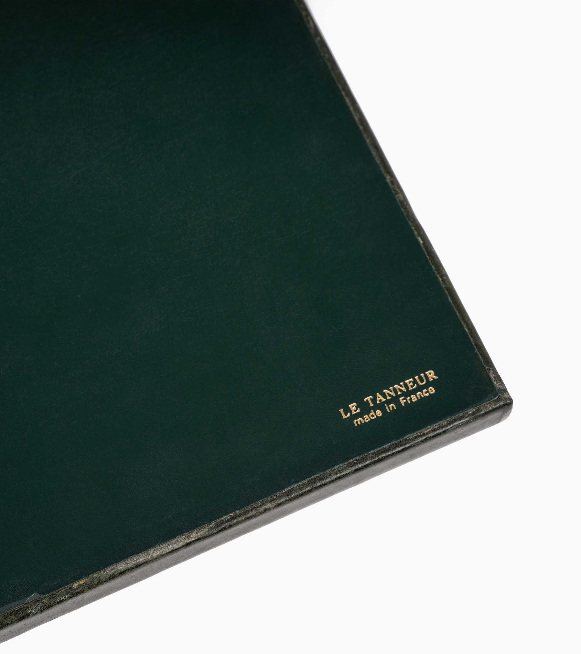 Kalenderaufsteller aus Leder